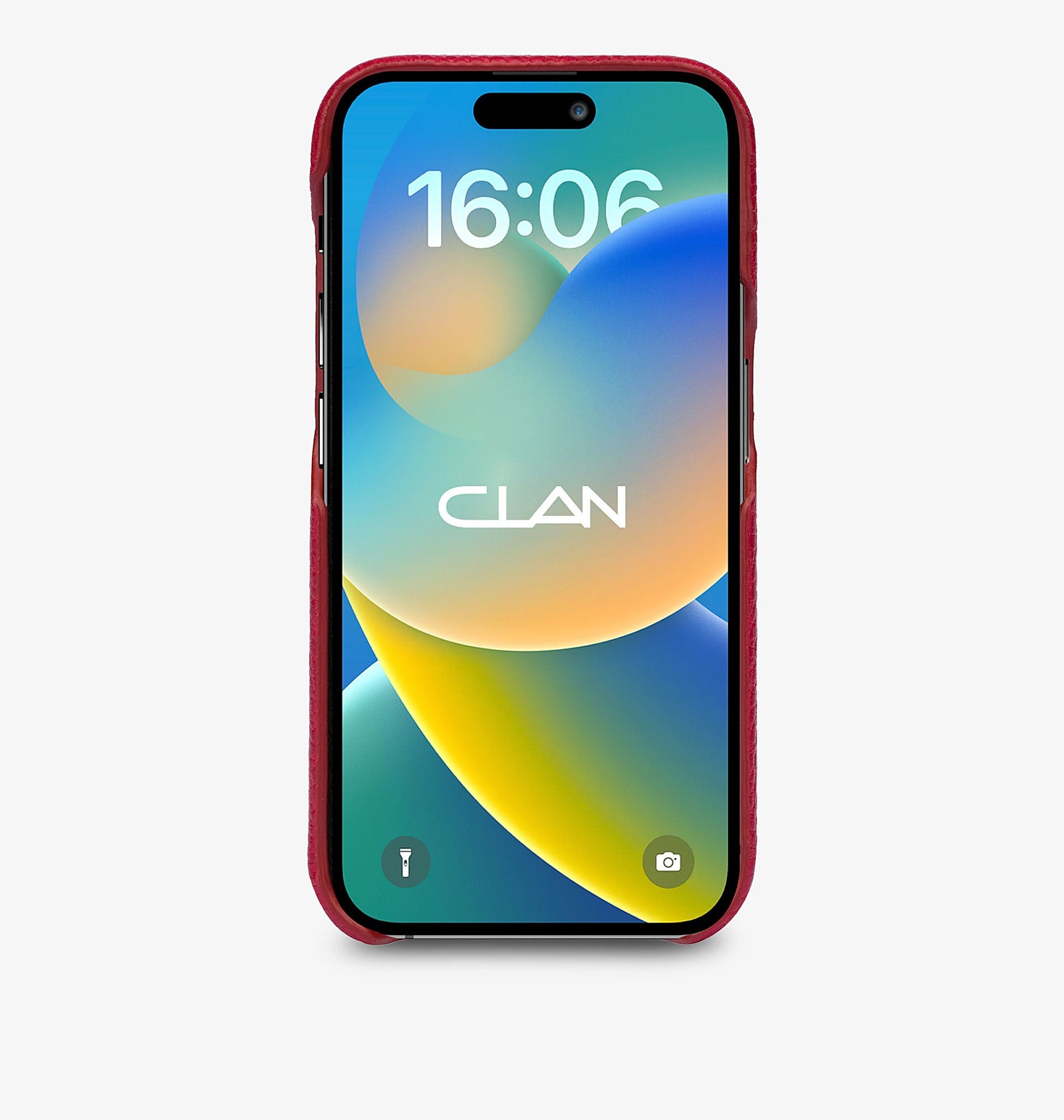 iPhone 15 Pro Max — Calfskin — Red — View image 4