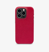 iPhone 15 Pro — Calfskin — Red — View image 1