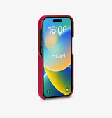 iPhone 15 Pro — Calfskin — Red — View image 3