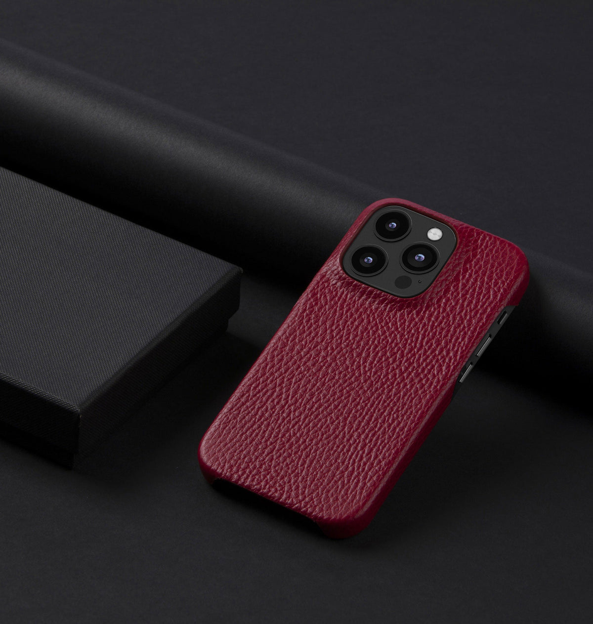 iPhone 15 Pro Max — Calfskin — Red — View image 5