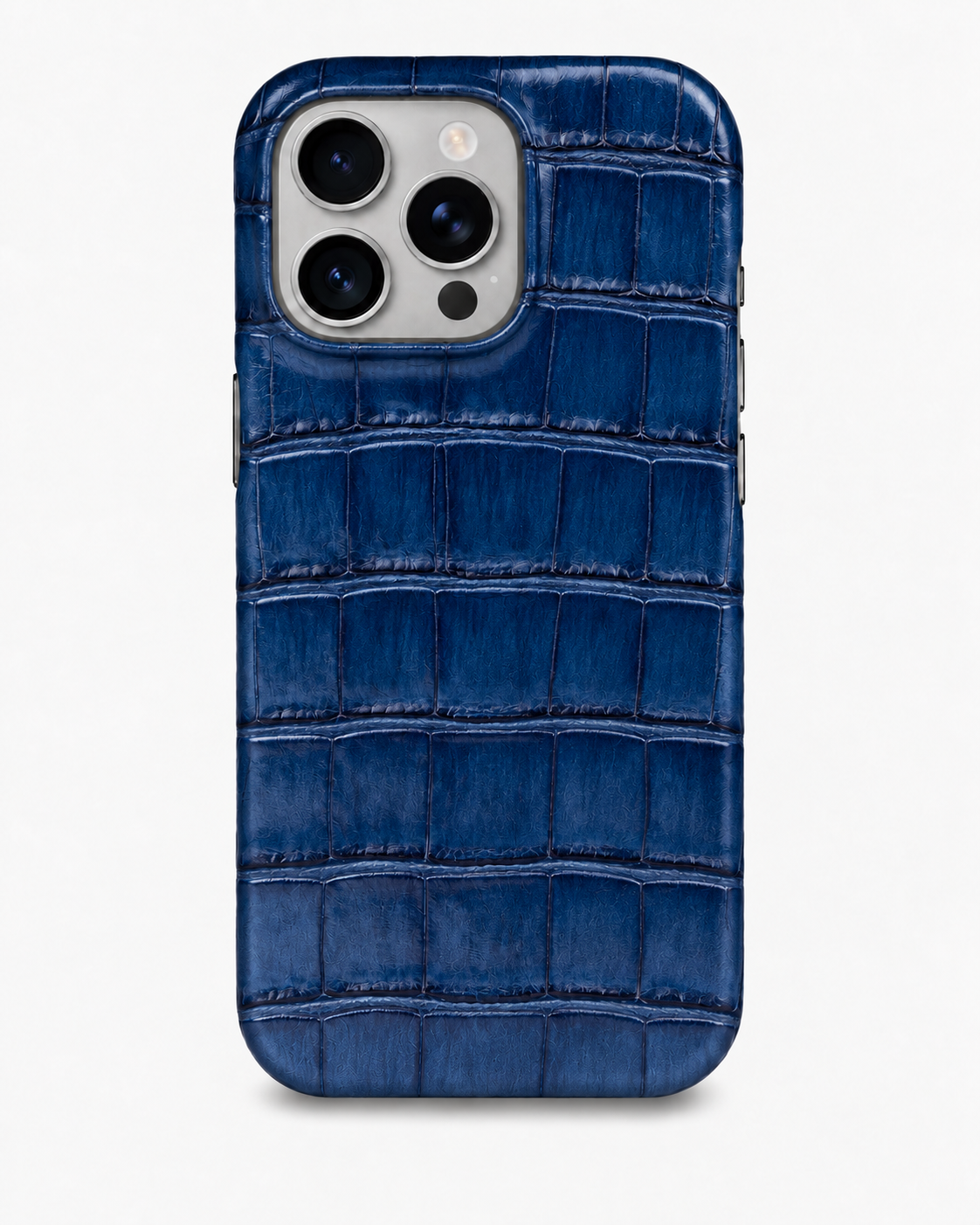 iPhone 16 Pro — Crocodile — Bleu océan — Voir l’image 1
