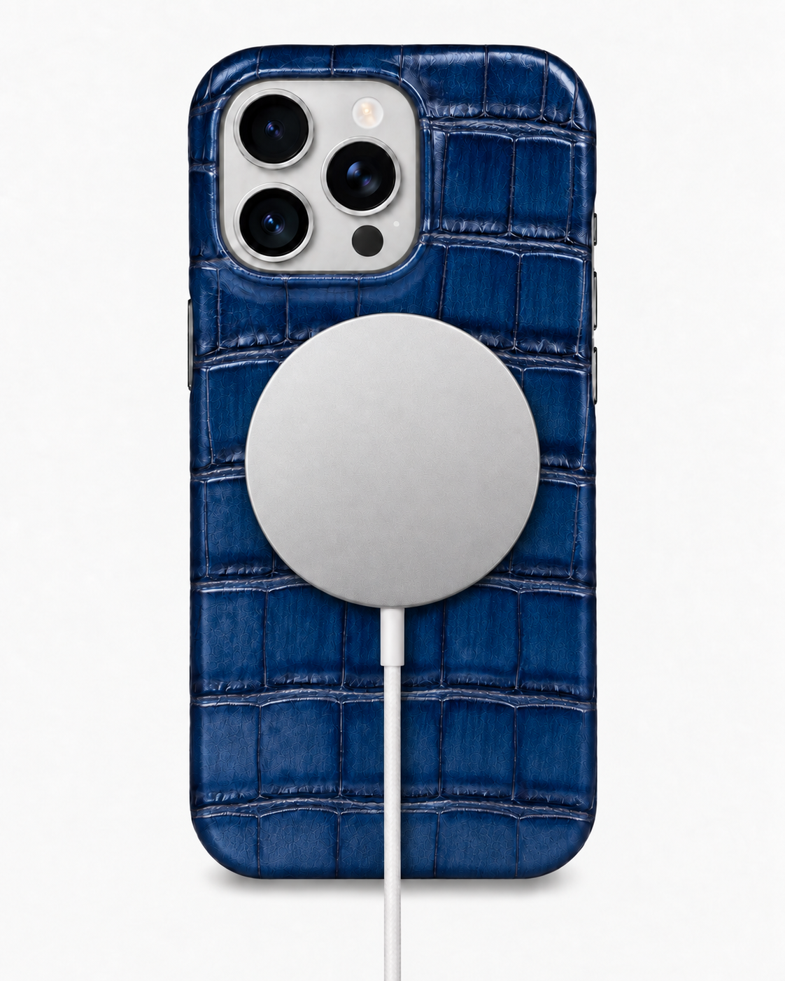 iPhone 16 Pro — Crocodile — Bleu océan — Voir l’image 5