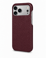 iPhone 17 Pro — iPhone 17 Pro— Calfskin — Burgundy — View image 2