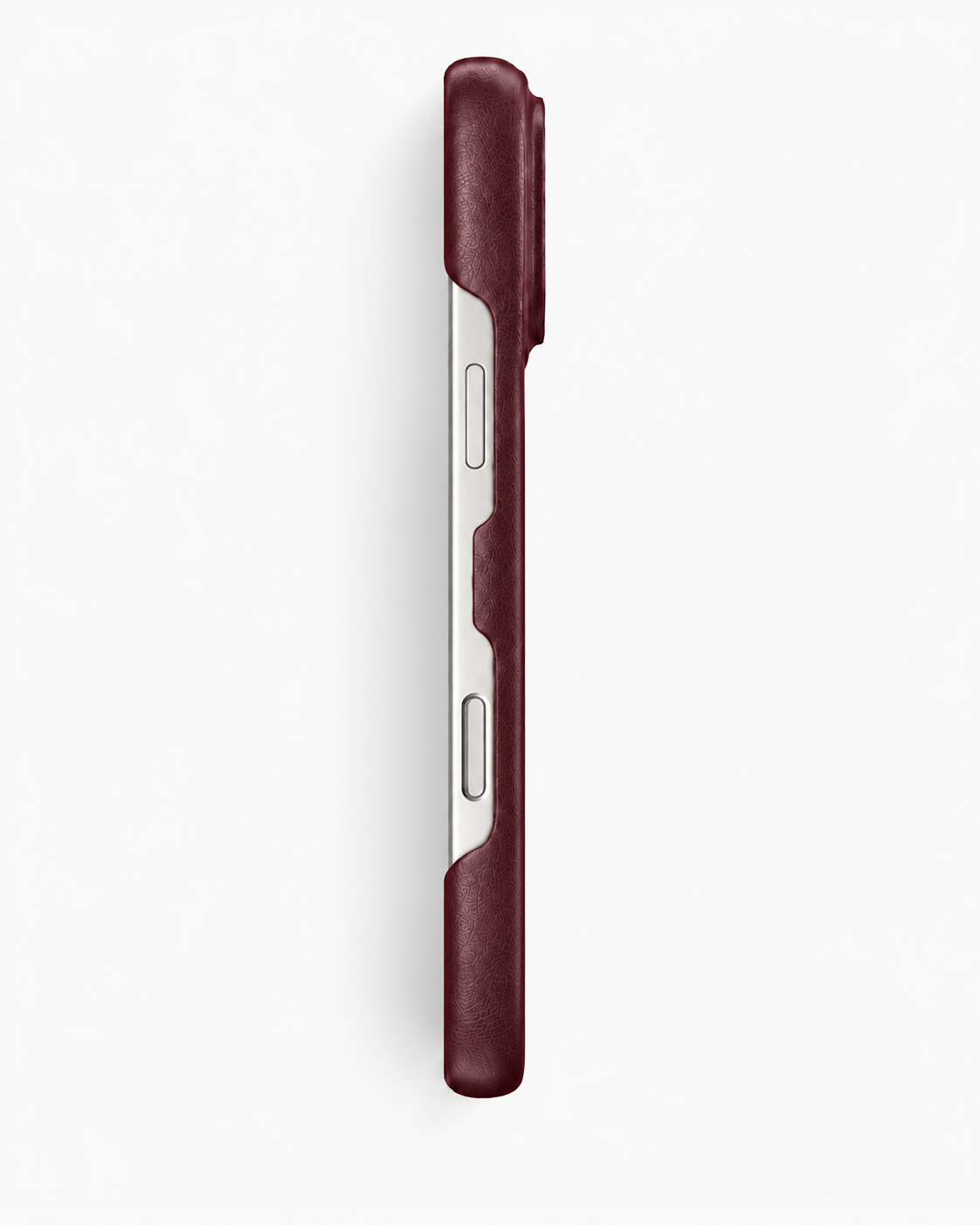 iPhone 17 Pro — iPhone 17 Pro— Calfskin — Burgundy — View image 4
