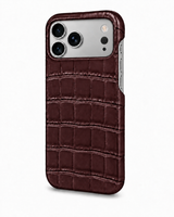 iPhone 18 Pro — Alligator — Burgundy — View image 2