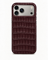 iPhone 18 Pro Max — Alligator — Burgundy — Voir l’image 1