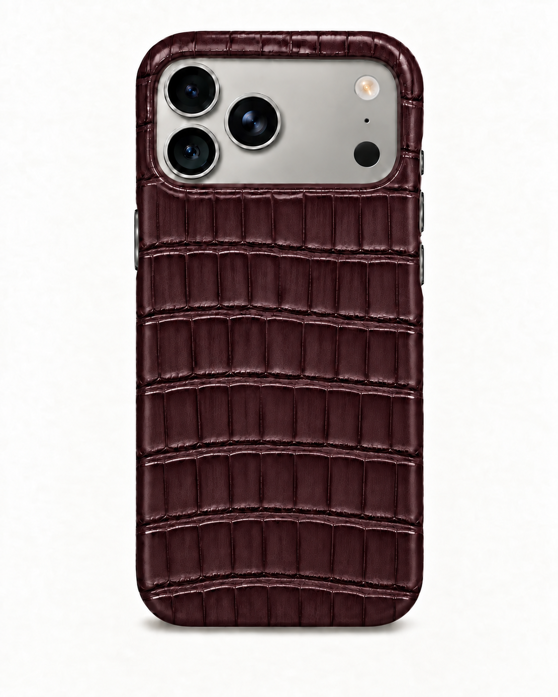 iPhone 18 Pro Max — Alligator — Burgundy — Voir l’image 1