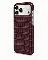 iPhone 18 Pro Max — Alligator — Burgundy — Voir l’image 2