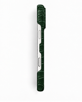 iPhone 18 Pro — Crocodile-embossed calfskin — Dark Green — View image 4