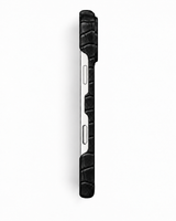 iPhone 18 Pro — Crocodile-embossed calfskin — Glossy Black — View image 4