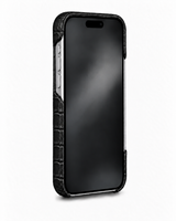 iPhone 17 Pro Max — iPhone 17 Pro Max— Veau embossé crocodile — Noir — Voir l’image 3