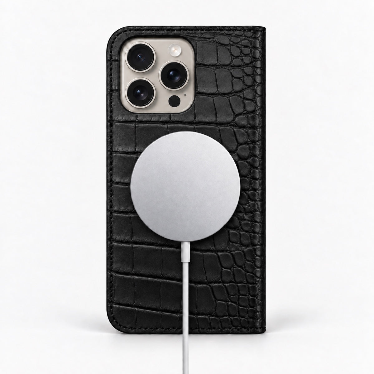 iPhone 16 Pro — Alligatore — Nero — Visualizza immagine 5