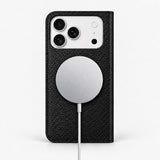 iPhone 18 Pro — Vitello goffrato — Nero — Visualizza immagine 5