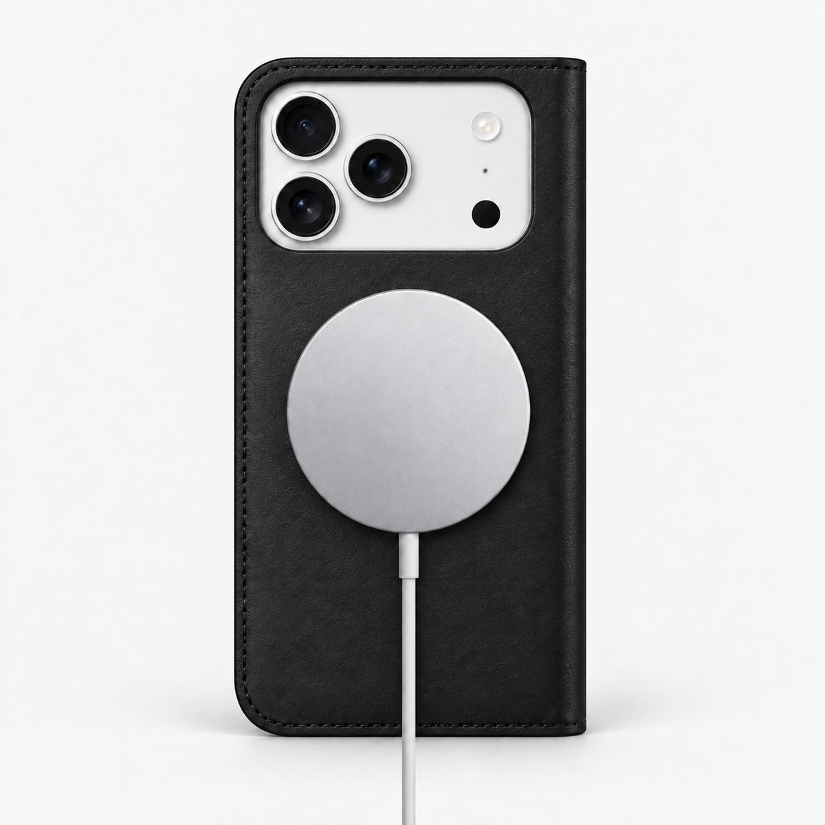 iPhone 17 Pro — Vitello liscio — Nero — Visualizza immagine 5