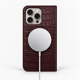 iPhone 16 Pro — Alligatore — Burgundy — Visualizza immagine 5