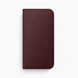 iPhone 17 Pro — Vitello goffrato — Burgundy — Visualizza immagine 1