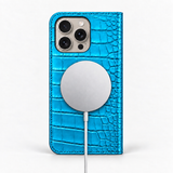 iPhone 16 Pro — Alligatore — Blu acqua — Visualizza immagine 5