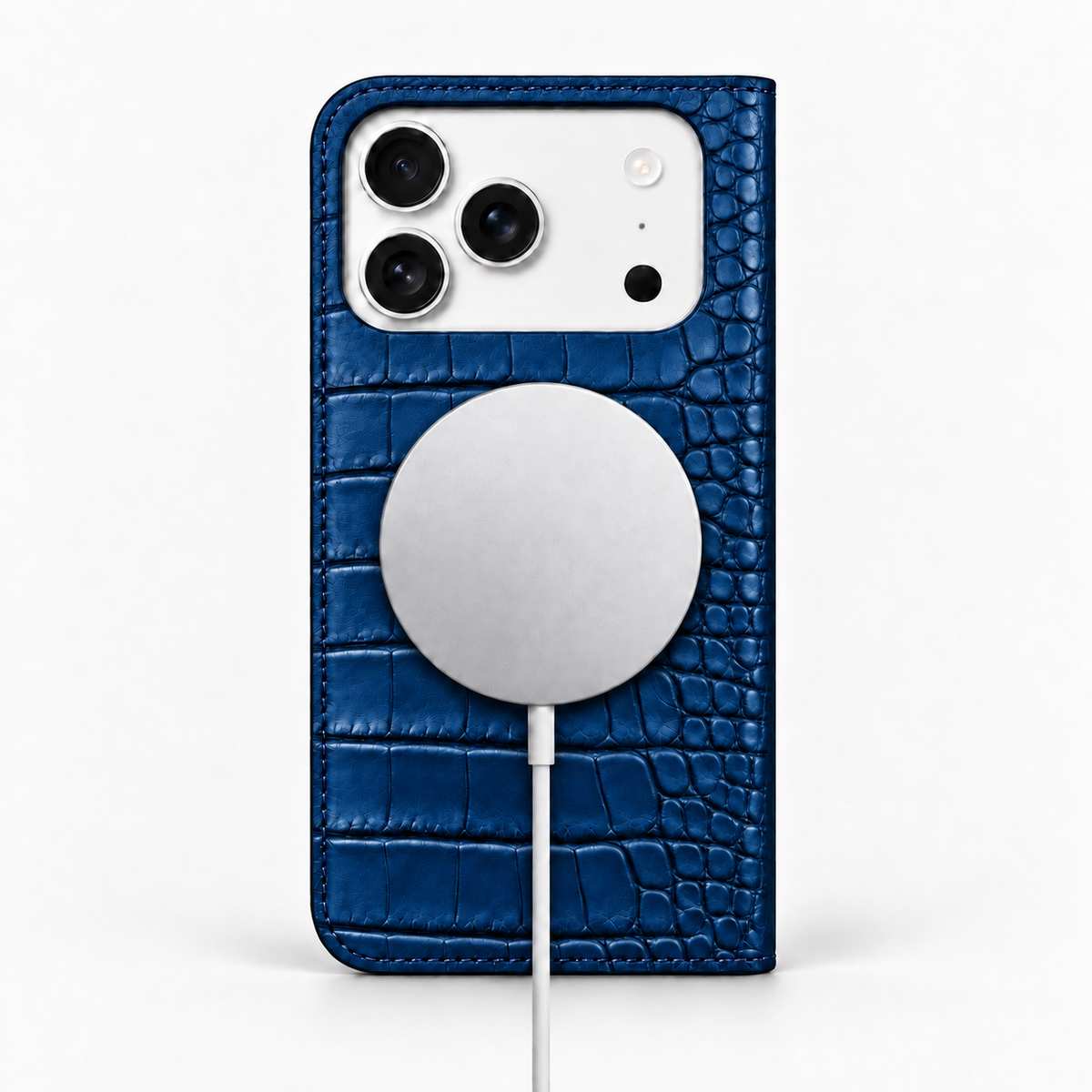 iPhone 17 Pro Max — Alligatore — Blu oceano — Visualizza immagine 5