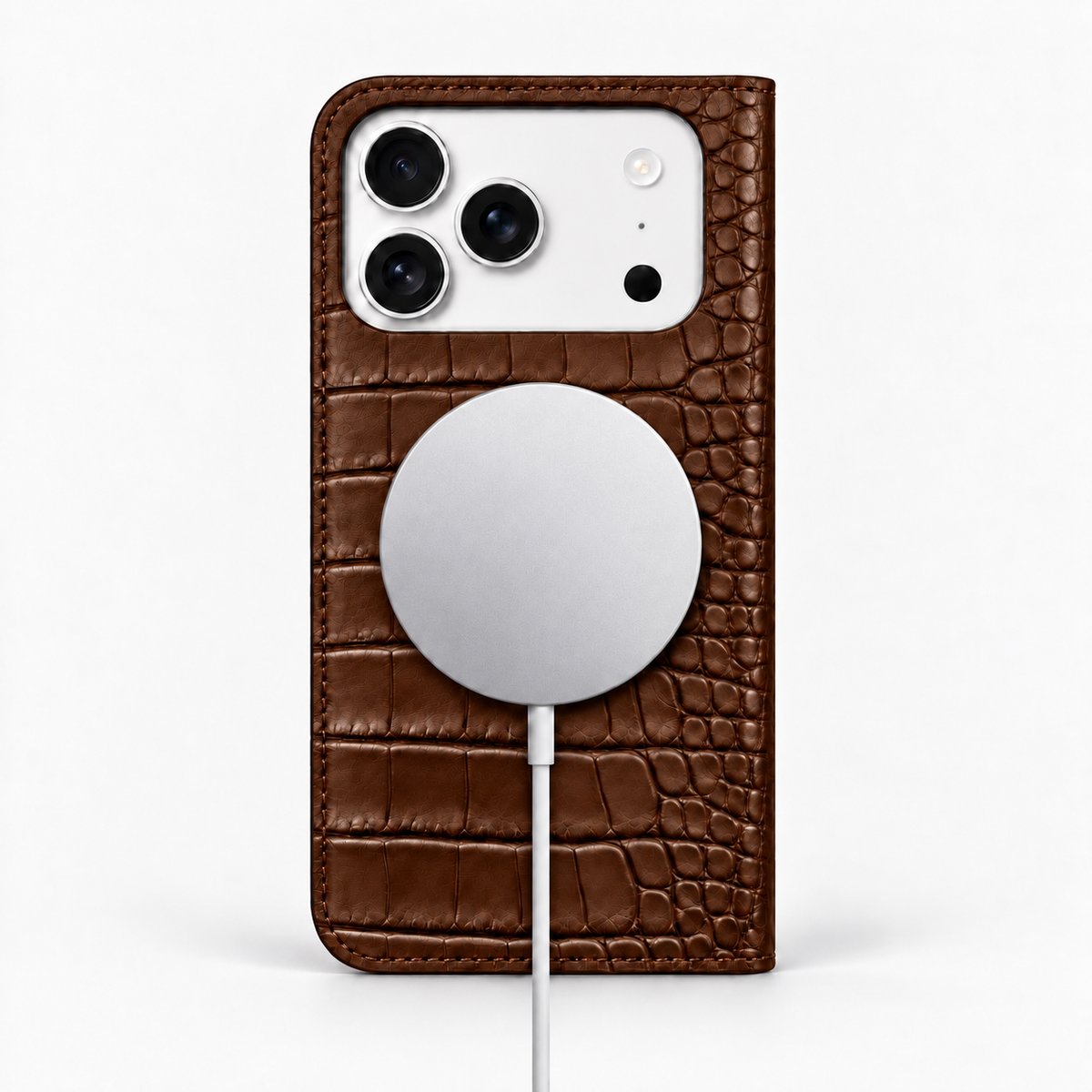 iPhone 17 Pro — Alligatore — Marrone — Visualizza immagine 5