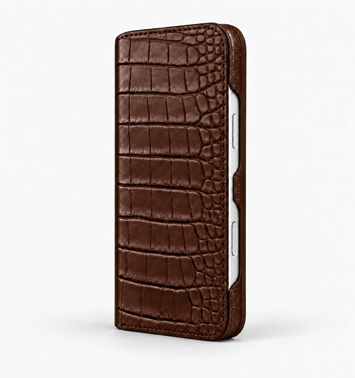 iPhone 18 Pro Max — Alligatore — Cioccolato — Visualizza immagine 4