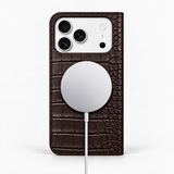 iPhone 18 Pro — Alligatore — Marrone scuro — Visualizza immagine 5