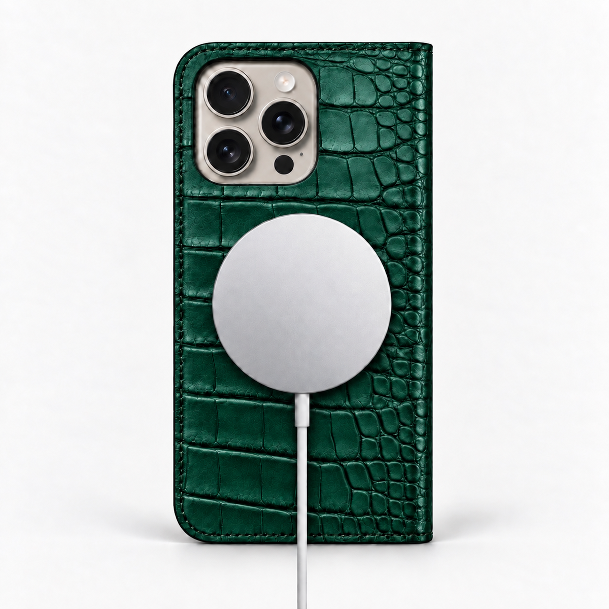 iPhone 16 Pro — Alligatore — Verde scuro — Visualizza immagine 5