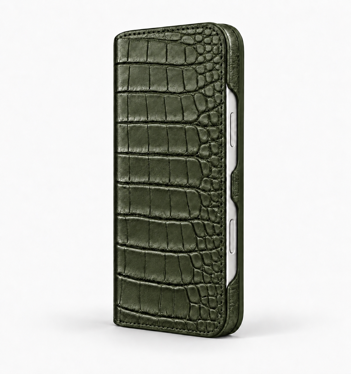iPhone 18 Pro — Alligatore — Verde militare — Visualizza immagine 4