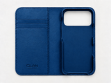 iPhone 18 Pro Max — Vitello stampa alligatore — Blu — Visualizza immagine 2