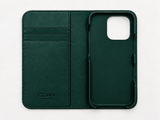 iPhone 16 Pro Max — Vitello stampa alligatore — Verde scuro — Visualizza immagine 2