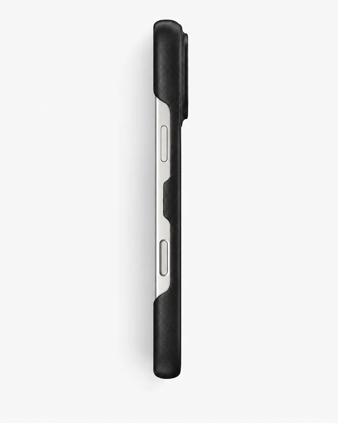 iPhone 17 Pro — Calfskin — Black — View image 4