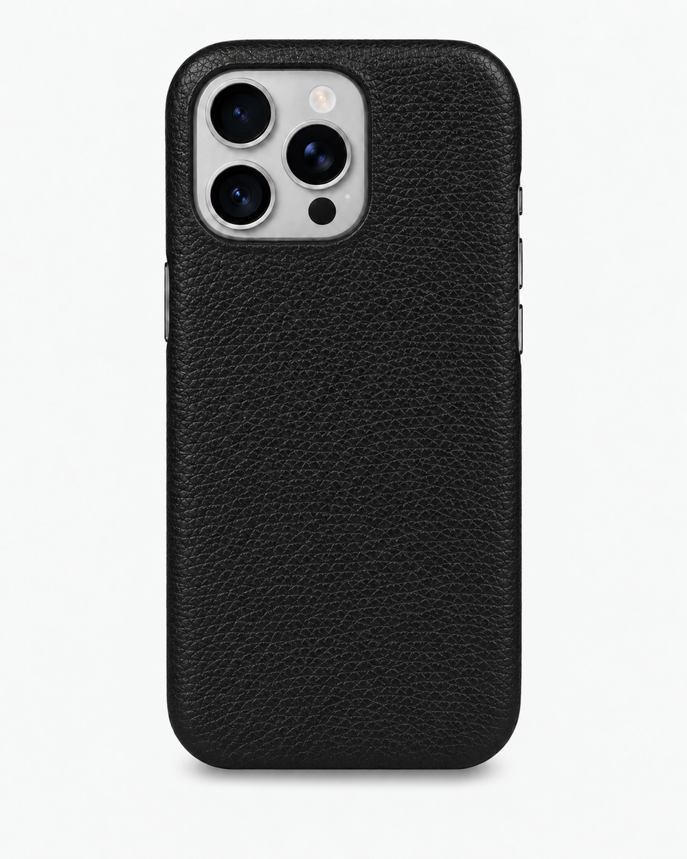 iPhone 16 Pro — Cuir de veau — Noir