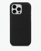 iPhone 16 Pro — Calfskin — Black — View image 1