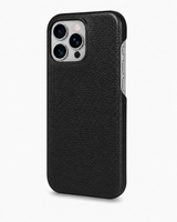 iPhone 16 Pro — Calfskin — Black — View image 2