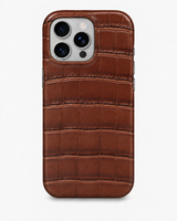 iPhone 16 Pro — Crocodile — Brown — View image 1