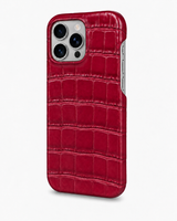iPhone 16 Pro — Crocodile — Cherry Red — View image 2