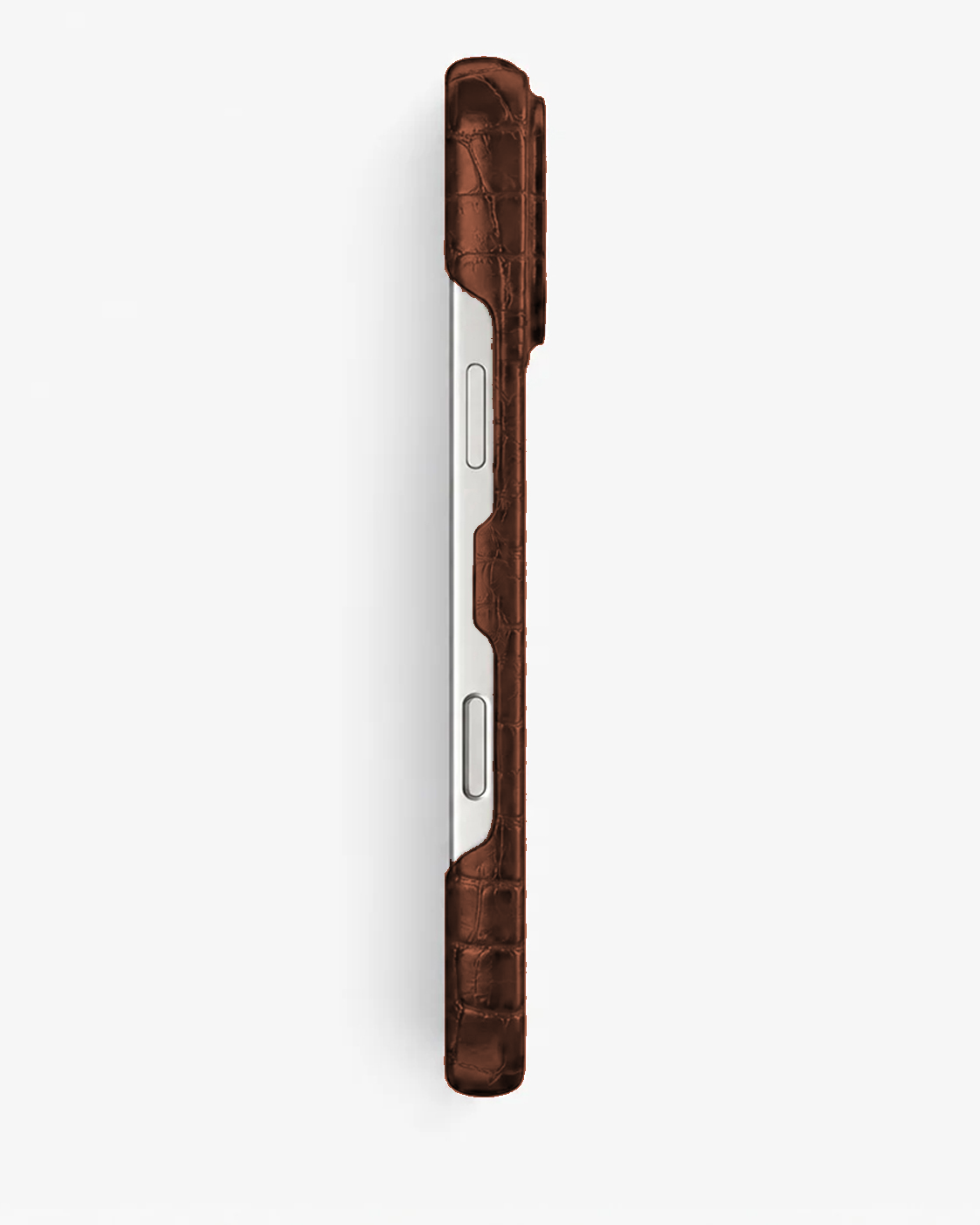 iPhone 16 Pro — Crocodile — Chocolate — View image 4