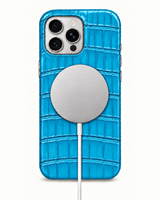 iPhone 16 Pro Max — Crocodile — Aqua Blue — View image 5