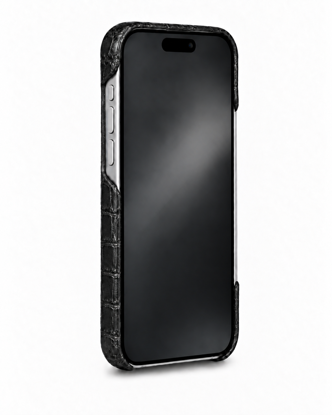 iPhone 16 Pro Max — Coccodrillo — Nero — Visualizza immagine 3