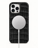 iPhone 16 Pro Max — Coccodrillo — Nero — Visualizza immagine 5