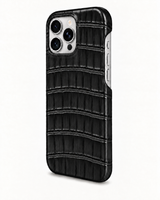 iPhone 16 Pro Max — Coccodrillo — Nero — Visualizza immagine 2