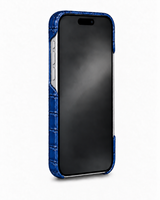 iPhone 16 Pro Max — Coccodrillo — Blu — Visualizza immagine 3