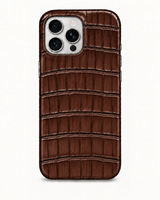 iPhone 16 Pro Max — Crocodile — Brown — View image 1