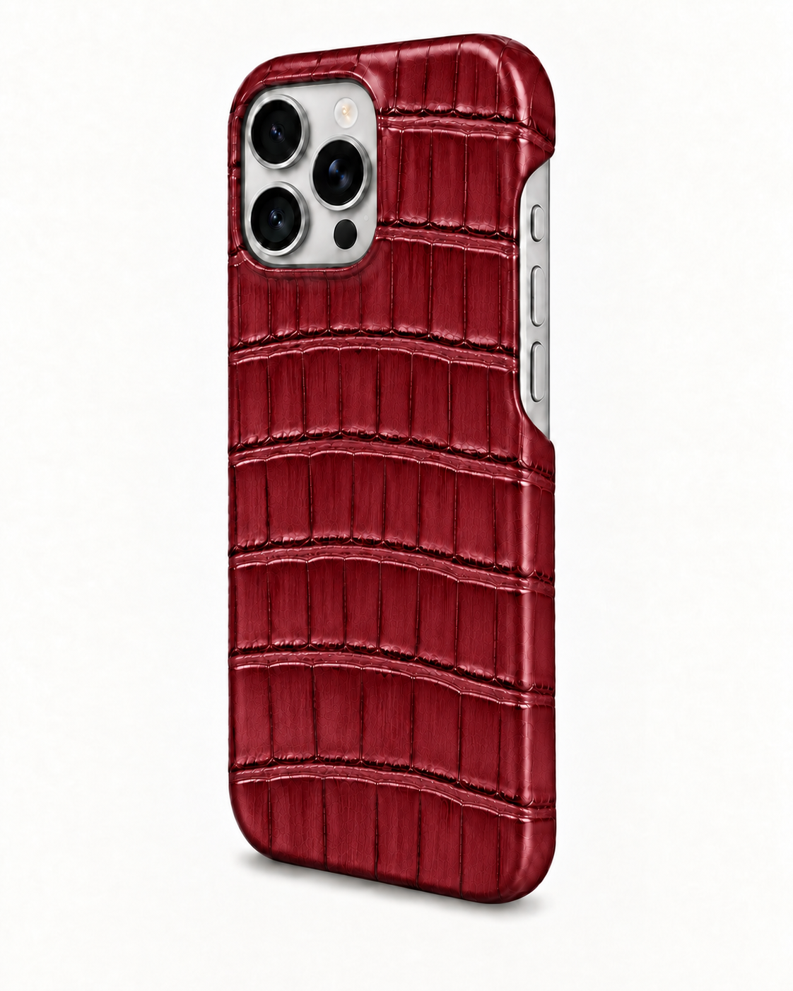 iPhone 16 Pro Max — Crocodile — Cherry Red — View image 2