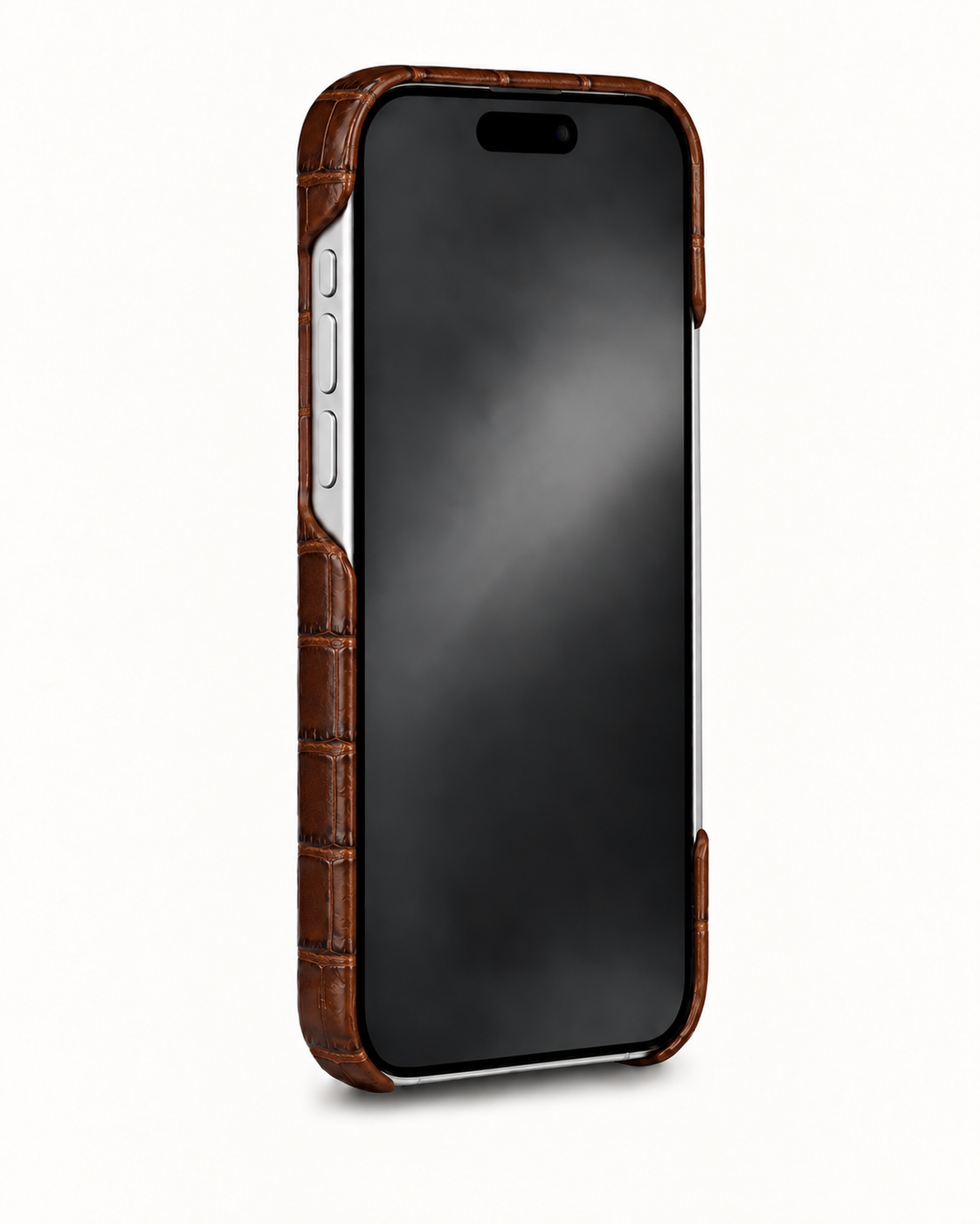 iPhone 17 Pro Max — Crocodile — Chocolat — Voir l’image 3