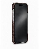 iPhone 16 Pro Max — Crocodile — Marron foncé — Voir l’image 3