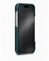 iPhone 16 Pro Max — Crocodile — Vert pétrole foncé — Voir l’image 3