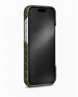iPhone 17 Pro Max — Crocodile — Vert militaire — Voir l’image 3