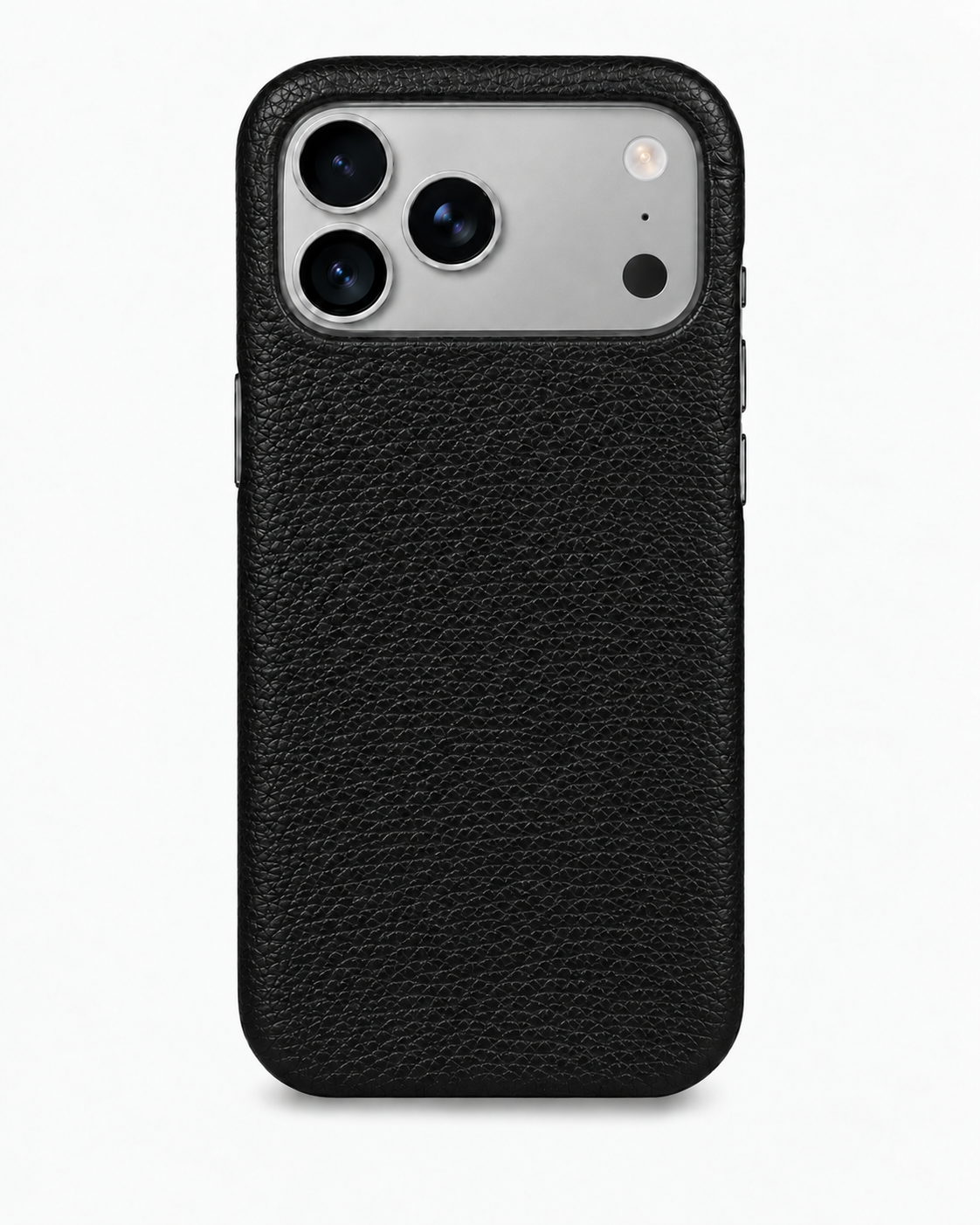 Cover CLAN per iPhone 17 Pro e iPhone 18 Pro in vitello Black, vista posteriore