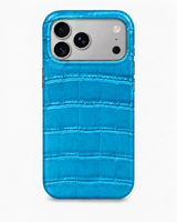 iPhone 17 Pro — Coccodrillo — Blu acqua — Visualizza immagine 1