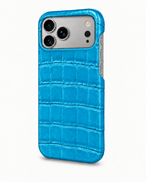 iPhone 17 Pro — Coccodrillo — Blu acqua — Visualizza immagine 2